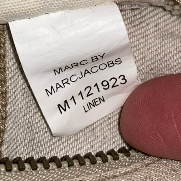 Marc by Marc Jacobs Cal Linen Cotton Workwear Wide Leg Flare Jeans Pants Size 26 - Picture 14 of 14